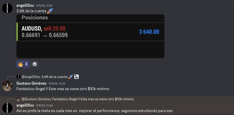 Operación cerrada en pérdida, registrada igual que las ganadoras.