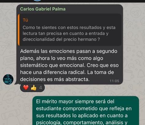 Carlos Gabriel Palma, sobre lo que cambió: “las emociones pasan a segundo plano, ahora lo veo como algo sistemático”. Ese es el objetivo del programa.